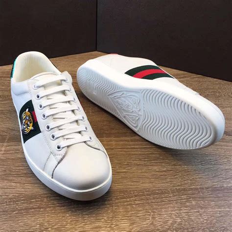 gucci men sneakers white|discount Gucci sneakers for men.